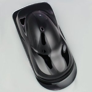 Black   Wicked Colors Airbrush Paint, Semi Gloss Finish, 1 Gallon