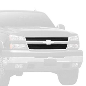 Carriage Works 06 Silverado 1500/05 06 Silverado 2500/3500 Quick Replacement Black Billet Grille   2213