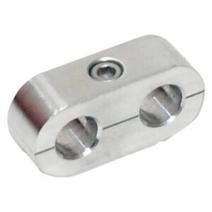 DUI 9002 Billet Aluminum Wire Looms 2 Hole Wire Loom 1/pkg.