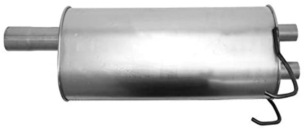 nobrandname 2567 Muffler Challenge Oval Body H8.5 X W11.5 X L26 37.5 OAL 3 ID / 2.25 ID Config. BB Muffler Challenge