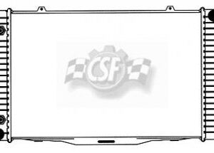 CSF 3331: Radiator Volvo 850 2.4L 1997 1993; Volvo S70 2.4L 1998; Volvo V70 2.4L 1998