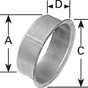AP Exhaust 9479 Flared Exhaust Pipe Adapter