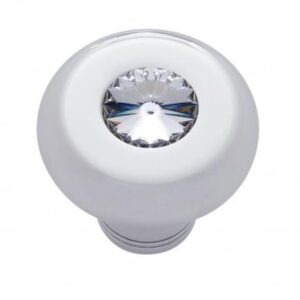 United Pacific 23584 Small Deluxe Dash Knob W/Clear Diamond