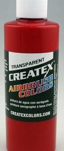 Carmine   Transparent Illustration Airbrush Paint, 1 Quart