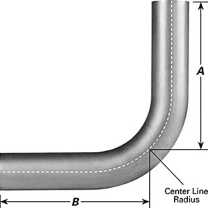 AP Exhaust (10537) 90 Degree Elbow, Aluminized Steel