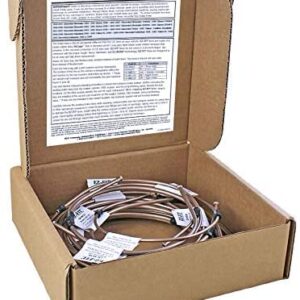 Complete Brake Line Kit   Compatible with Ford F 150 or Lobo 1997 2000   NiCopp Copper Coil Tubing