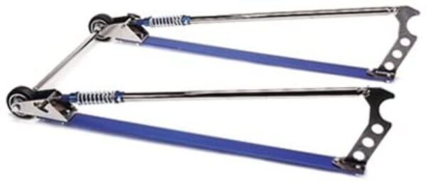 Competition Engineering 2039 Wheel E Bars   Chrome/Blue