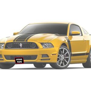 STO N SHO Front License Plate Bracket Compatible with 2013 Ford Mustang Boss 302/2013 2014 California Special (SNS9)