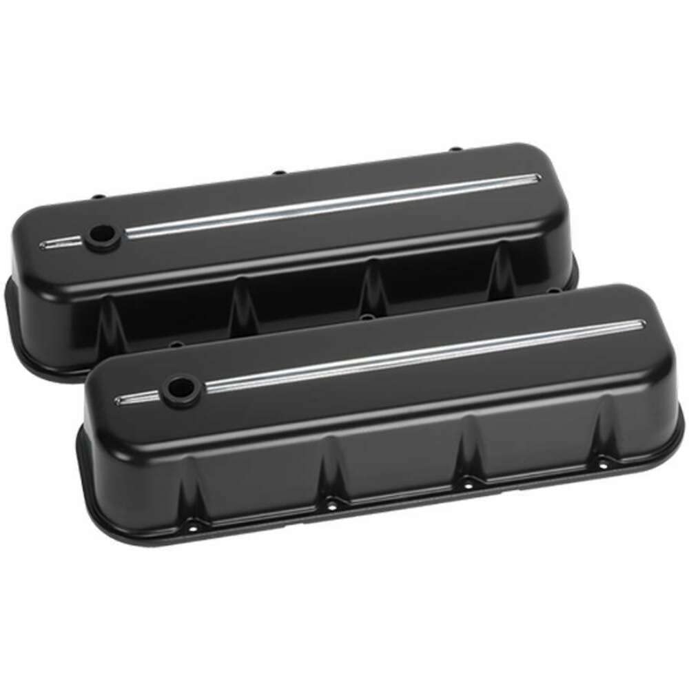 BILLET SPEC Valve Covers Big Block Tall Streamline, Black