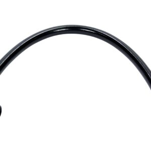 Coated Braided Line 12in #6 Hose  6 Str/ 6 90 Deg