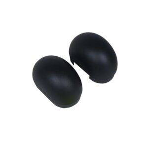 Westin 22 5003 Black 4 Oval Tube End Cap Kit