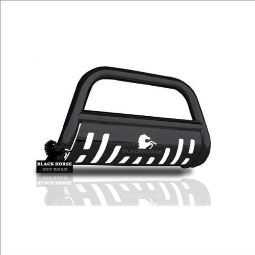 BLACK HORSE Bull Bar Skid Plate Black Compatible with 2002 2006 Honda CR V CBB HOB3301SP
