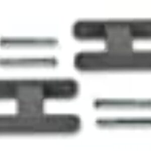 Warrior Products 16252 Gold Zinc 2 Front/Rear Lift Greasable Shackle for LC 63 80 FJ 40