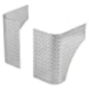Warrior Products 910 Corners without Holes for All Jeep CJ8