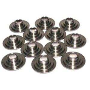 COMP Cams 733 12 10 Degree Titanium Retainer Set of 12 for 1.625 OD Double Springs