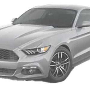 STO N SHO Front License Plate Bracket Compatible with 2015 2017 Ford Mustang 2.3L/GT/V6/EcoBoost (SNS62)