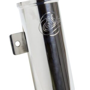 Be Cool 71003 Polished Finish Diamond Cut Vented Recovery Tank, 1 Pack