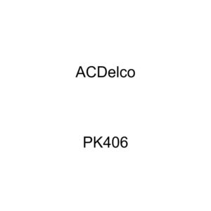 ACDelco Professional PK406 Rear Suspension Hardware Kit with Plates, Bolt, Washer, and Nut