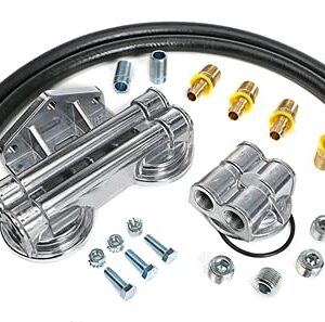 TRANS DAPT PERFORMANCE   OIL FILTER RELOCATION KIT 90 DEGREE (1727)