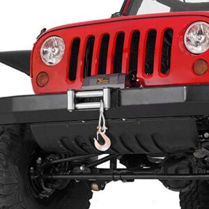 Warrior Products 595 Rock Crawler Winch Bumper for Jeep JK 07 10