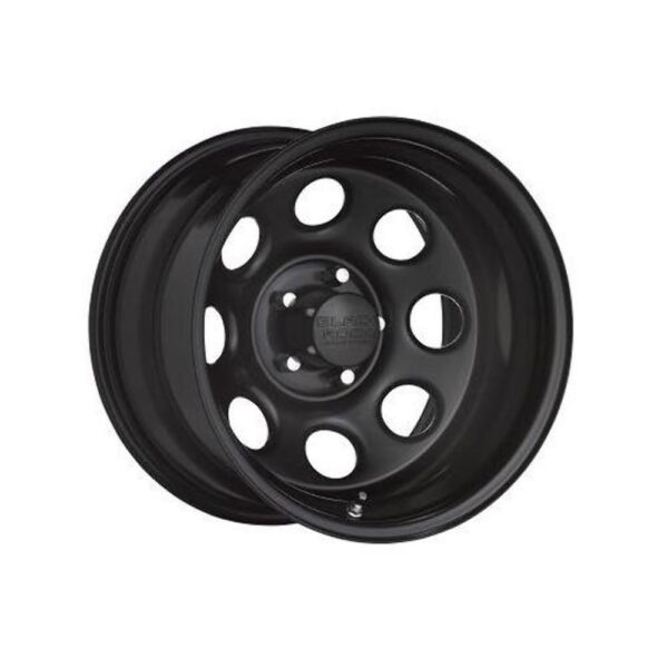 Black Rock Type 8 17x9 Black Wheel / Rim 8x170 with a  12mm Offset and a 130.81 Hub Bore. Partnumber 997798145