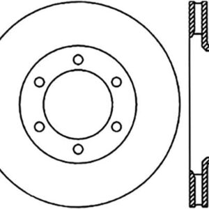 Centric Parts 121.44127 C Tek Standard Brake Rotor