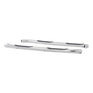ARIES 204052 2 Round Nerf Bars (3 Inch Polished Stainless Steel)