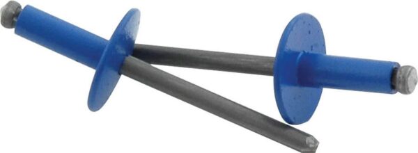 Allstar ALL18176 Lg Hd Rivet 250Pk Chevron Blue