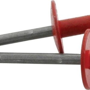 Allstar ALL18162 Lg Hd Rivet 250Pk Red