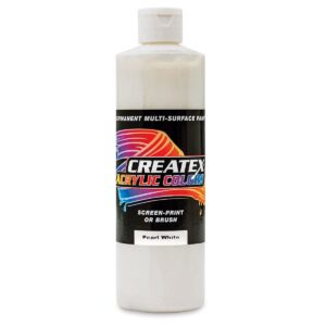 Createx Acrylics, Pearlescent White, Pint