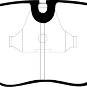EBC Brakes UD394 Ultimax OEM Replacement Brake Pad