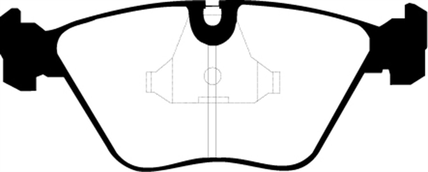 EBC Brakes UD394 Ultimax OEM Replacement Brake Pad