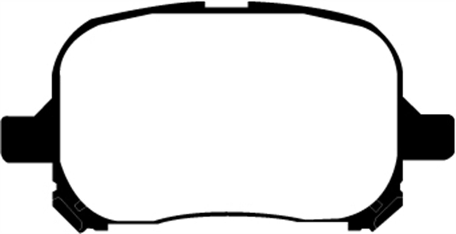 EBC Brakes UD707 Ultimax OEM Replacement Brake Pad