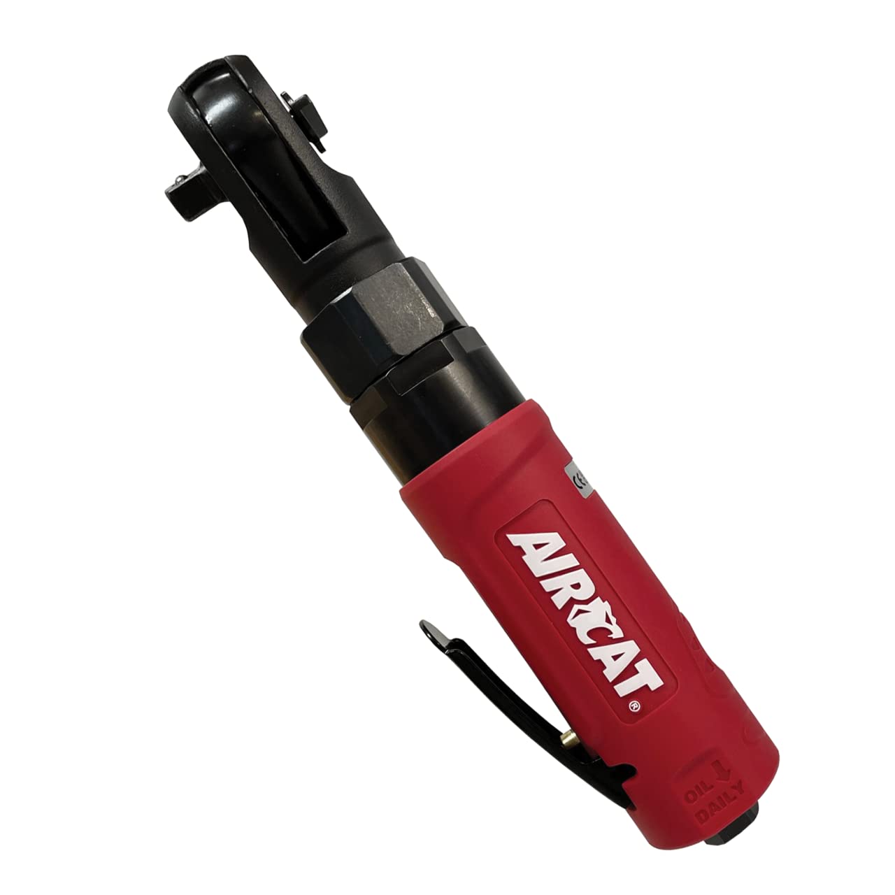 AIRCAT Pneumatic Tools 812 RW: 3/8 Inch Impacting Ratchet Wrench 350 RPM, 80 Ft Lbs Maximum Torque