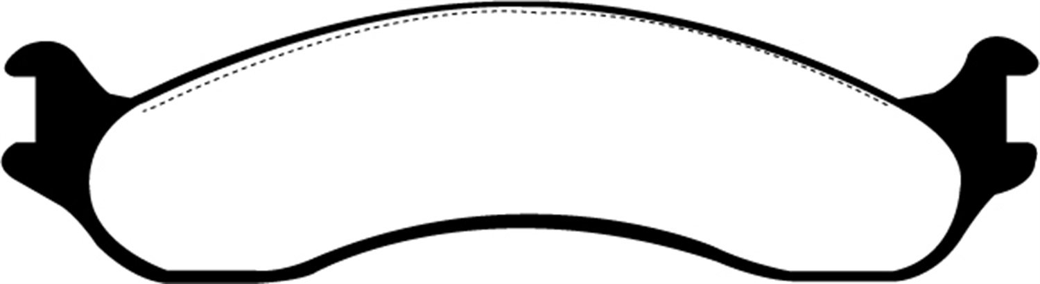 EBC Brakes UD655 Ultimax OEM Replacement Brake Pad