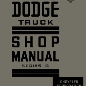 bishko automotive literature 1937 Dodge Truck Shop Service Repair Manual Engine Drivetrain Electrical Factory