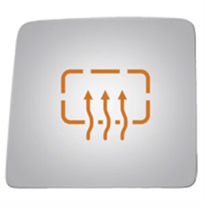 Replace FO1323575   Driver Side Mirror Glass (Heated)