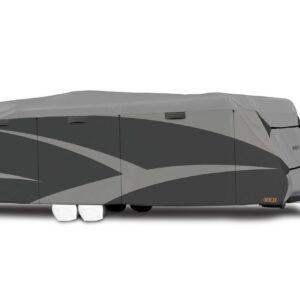 ADCO 52243 Designer Series SFS Aqua Shed Travel Trailer RV Cover   241   26, Gray