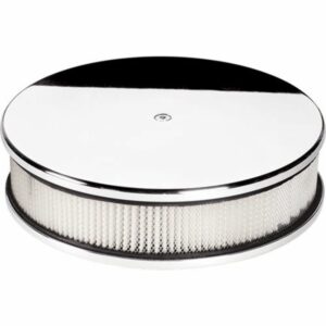 BILLET SPEC Round Aluminum Air Cleaner 10 Plain Top