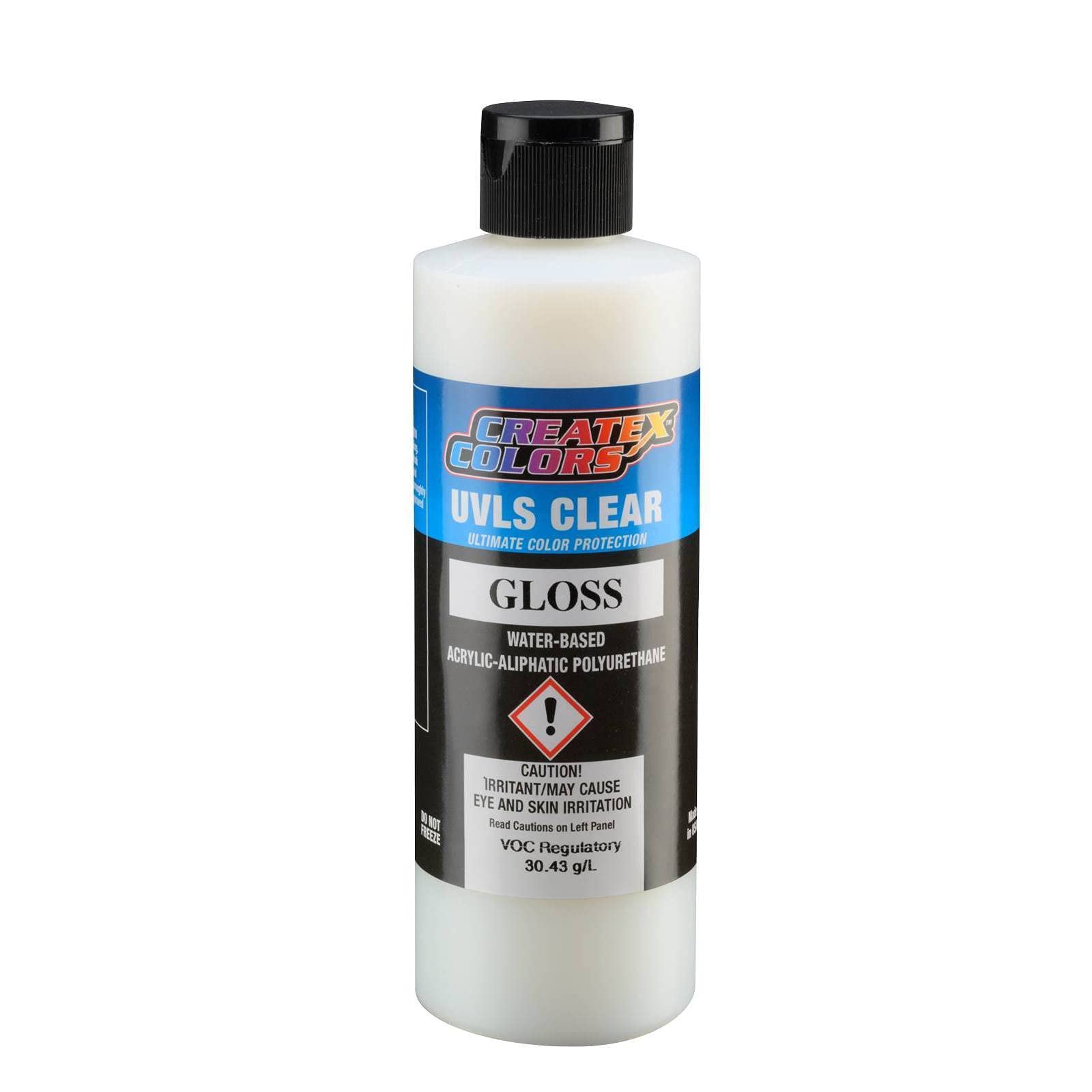 Createx Airbrush Paint UVLS Gloss Clear, 8 Oz (4050 08)