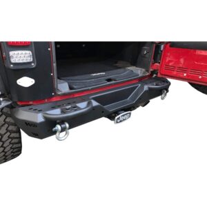 Warrior JK MOD Series Rear Bumper with Steps