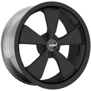 Cragar 617B MODERN MUSCLE Black Wheel with Matte (0 x 8.5 inches /5 x 100 mm, 28 mm Offset)