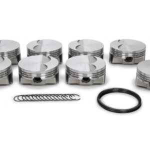 ICON PISTONS ICNIC9991C.020 4.020 in. Bore FHR Forged Piston Set for GM LS Series Minus 3.3 cc   Set of 8