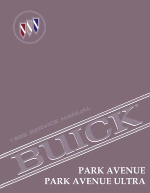 bishko automotive literature 1992 Buick Park Avenue Shop Service Repair Manual Book Engine Drivetrain