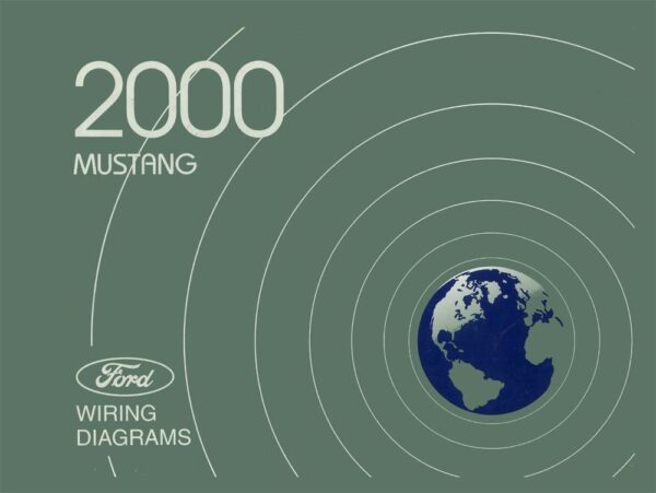 bishko automotive literature   Wiring Diagrams Schematics Drawings Color Codes Factory OEM for The 2000 Ford Mustang