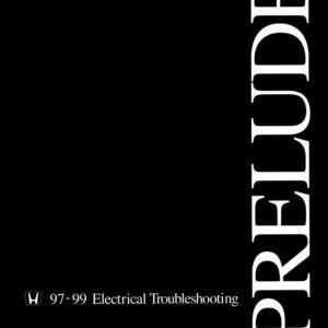 bishko automotive literature   Electrical Troubleshooting Diagnostic Procedures for The 1997 1998 1999 Honda Prelude