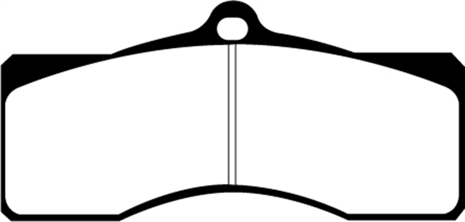 EBC Brakes UD008 Ultimax OEM Replacement Brake pad