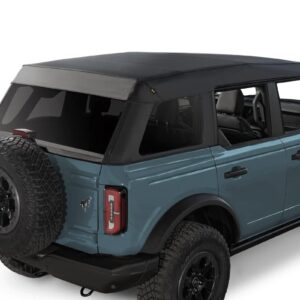 Bestop 5687335 Bronco Trektop   '21 Current Bronco 4 Door (Black Diamond)