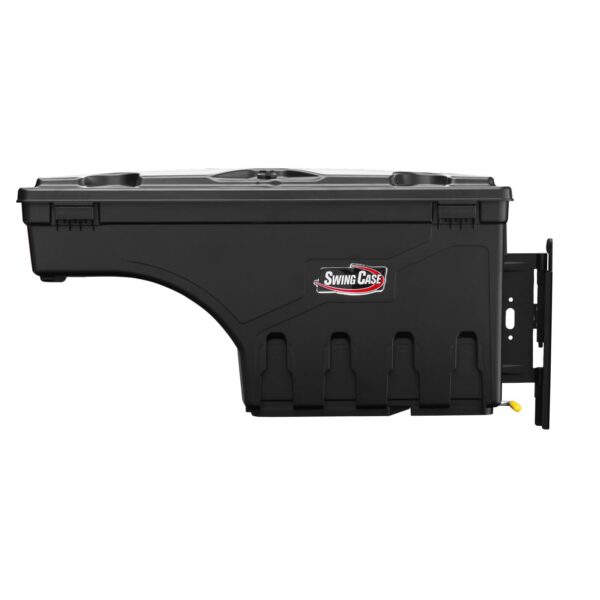 UnderCover SwingCase Truck Bed Storage Box | SC104P | Fits 2019   2023 Chevy/GMC Silverado/Sierra 1500 Passenger Side , Black