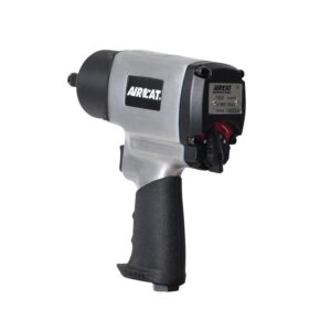 AirCat Pneumatic Tools 1450: 1/2 Inch Impact Wrench 1,000 ft lbs   Standard Anvil